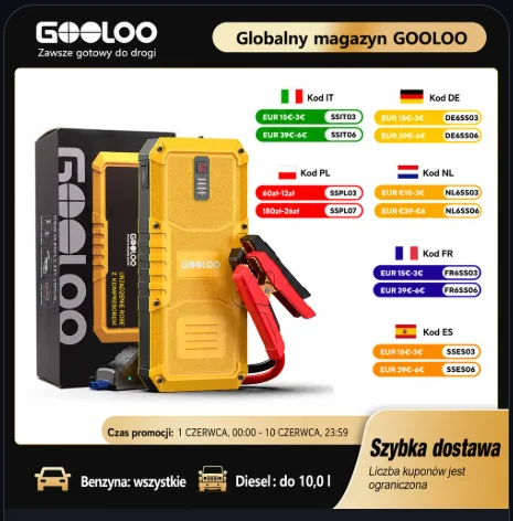 GOOLOO global warehouse and fast delivery